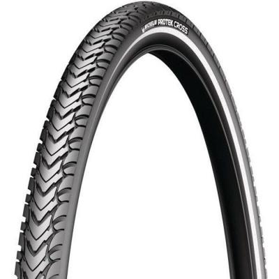 MICHELIN Pneu v&eacute;lo City/VTC  Protek Cross TR noir/flanc r&eacute;fl&eacute;chissan