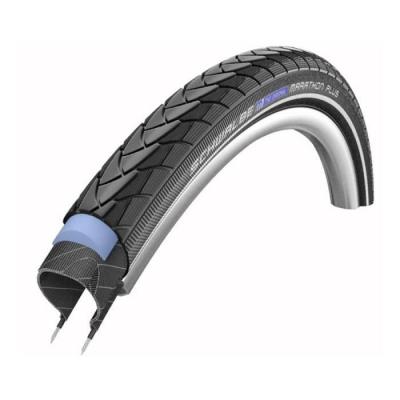 SCHWALBE  Marathon Plus cordoni Unisex-Adult, Nero/Reflex, 26 x 1.3/8