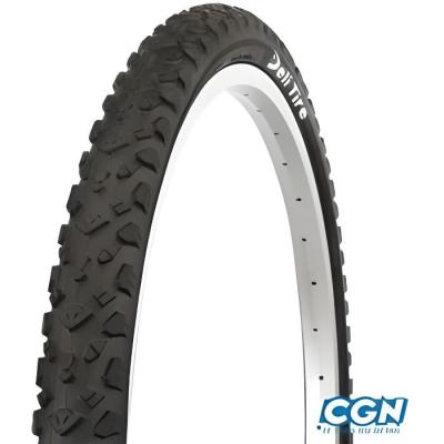 DELI TIRE Pneu VTT - Deli - 26x1.95 - Noir - Caoutchouc - Mixte