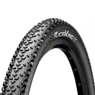 CONTINENTAL Pneu VTT 26""  Race King - tringle large, Noir/R&eacute;fl&eacute;chissant