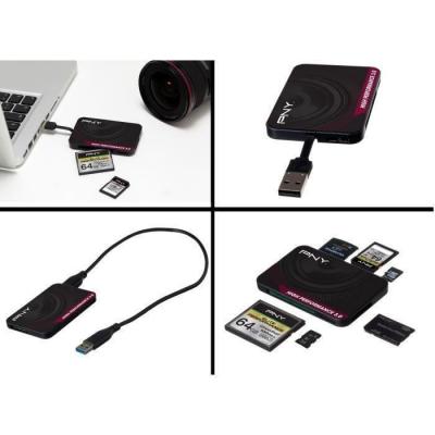 PNY Lecteur de carte  Flash Reader USB 3.0