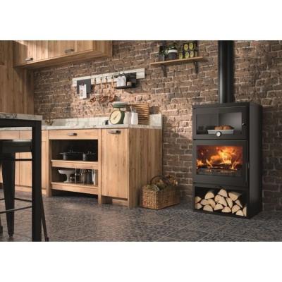 PANADERO Po&ecirc;le &agrave; bois -  - Zamora Ecodesign - 7,1 kw - B&ucirc;ches 50 cm 
