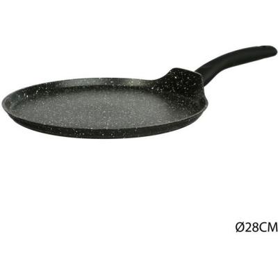 SECRET DE GOURMET  - Poele &agrave; cr&ecirc;pes Pierre - Diam. 28 cm.