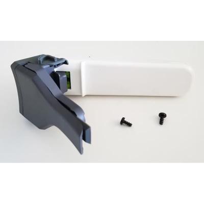 SEB Poign&eacute;e blanche + bouton vert + vis (294955-12828) Friteuse (SS-992252 )