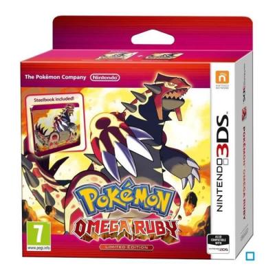 Pokemon Rubis Omega 3DS + Steelbook Edition Limit&eacute;e 
