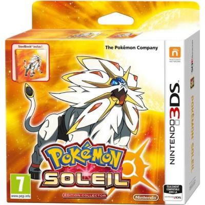 Pok&eacute;mon Soleil Fan Edition (Jeu + Steelbook) Jeu 3DS