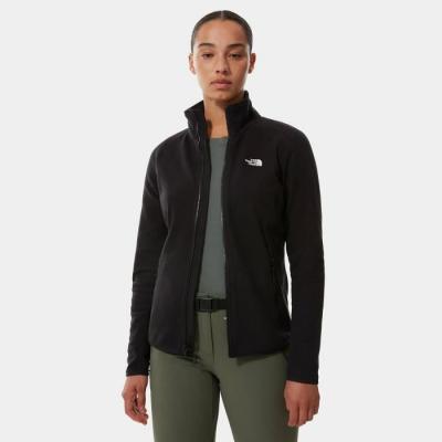 THE NORTH FACE Polaire Femme  100 Glacier (fermeture zipp&eacute;e int&eacute;grale)