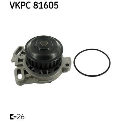SKF Pompe a  eau  VKPC 81605 (X1)