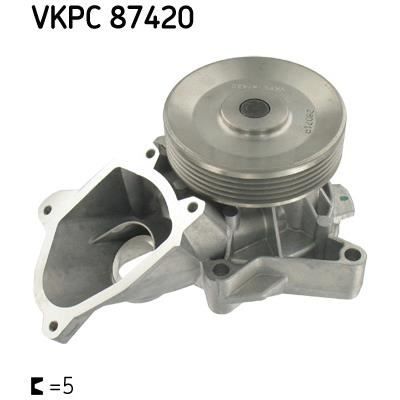 SKF  Pompe &agrave; eau VKPC 87420 LAND ROVER FREELANDER