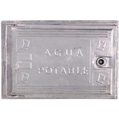 WOLFPACK  4090505 Porte de compteur d'eau en aluminium 300x400