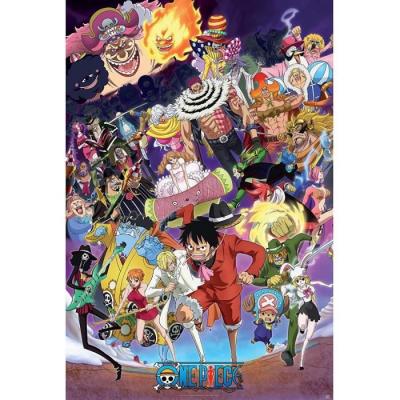 ONE PIECE Poster  - Big Mom saga roul&eacute; film&eacute; (91.5x61)  - ABYstyle