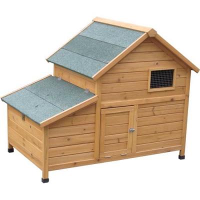 ANIMAL VALLEY Poulailler Bantam XL toit shingle jusqu&agrave; 4 poules Bois 