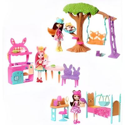 MATTEL  Enchantimals-Poup&eacute;e et son univers