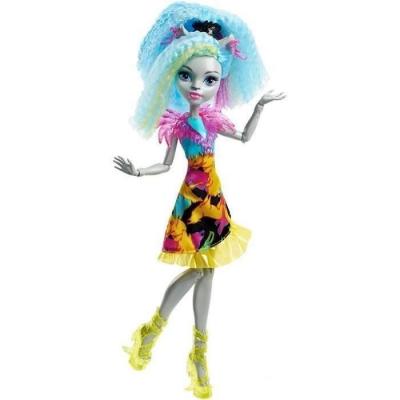 MATTEL Poup&eacute;e Monster High - Coiffure Electrisante Timberwolf - Fille - A partir de 6 ans - Gris Jaune 