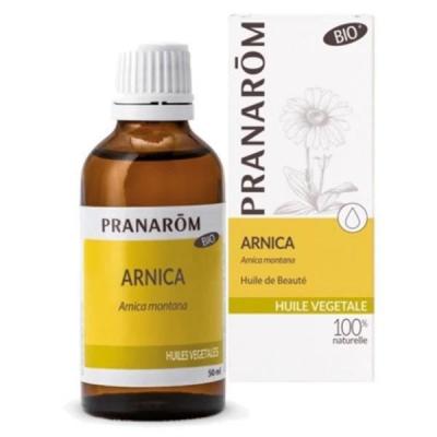 PRANAROM Pranar&ocirc;m Arnica Huile V&eacute;g&eacute;tale 100% pure et naturelle 50 ml