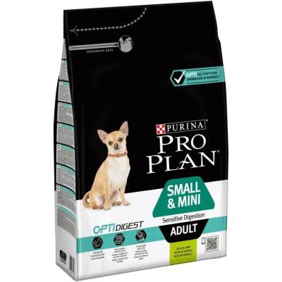 PRO PLAN Croquettes Purina ProPlan Chien Small et Mini Optidigest Agneau - 3kg