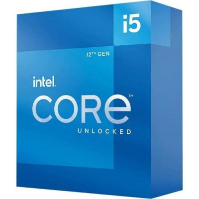 INTEL Processeur  Core i5-12600K BX8071512600K 4.9GHz 20 Mo Cache LGA 1700 Bleu 