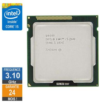 INTEL Processeur  Core I5-2400 3.10GHz SR00Q LGA1155 6Mo