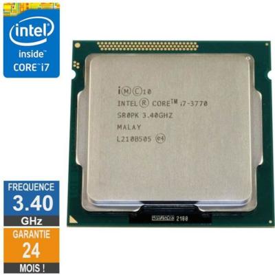 INTEL Processeur  Core I7-3770 3.40GHz SR0PK FCLGA1155 8Mo