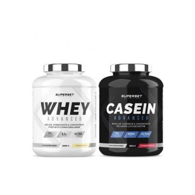 SUPERSET NUTRITION Programme Gain de Muscle Jour & Nuit   Whey Prot&eacute;ine   Cas&eacute;ine    