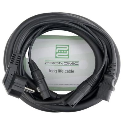 PRONOMIC  C&acirc;ble pour haut-parleur combinaison courant/signal (6 m)
