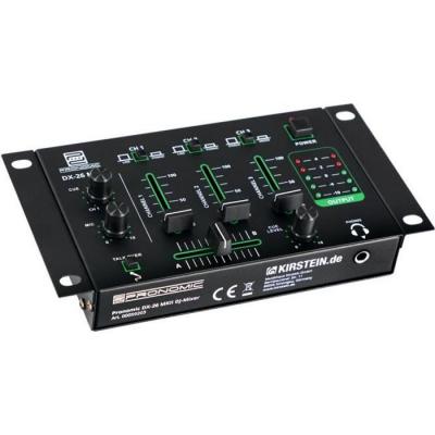 Pronomic DX-26 MKII USB DJ table de mixage