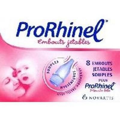 PRORHINEL  Embouts Jetables Souples Mouche B&eacute;b&eacute; 8 Embouts