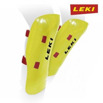 LEKI  Alpino Shin Guard Worldcup Pro 2 Units Jaune 40 cm