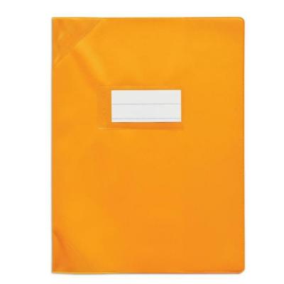 ELBA OXFORD Prot&egrave;ge-Cahier Strong Line 24x32cm PVC Opaque 15/100&egrave;me Orange