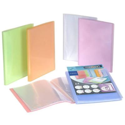VIQUEL Prot&egrave;ge document personnalisable 40 vues Propysoft Coloris Al&eacute;atoire