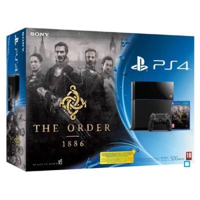 Sony PlayStation 4 - Console de jeux - 500 Go HDD - noir de jais - The Order: 1886 