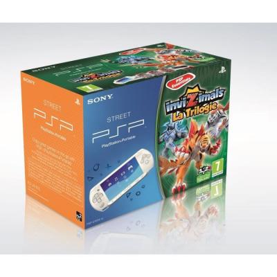 Pack Psp Street + Trilogie Invizimals + Camera