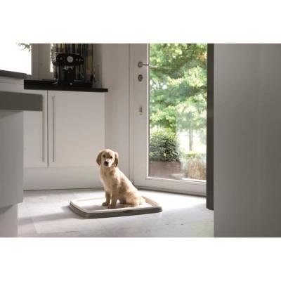 SAVIC Toilettes  Puppy Trainer pour chiot - taille L : 1 bac & 7 tapis