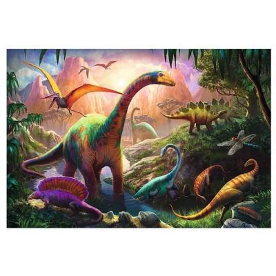 TREFL  - 16277 - Puzzle - Dinosaur Pays - 100 Pi&egrave;ces