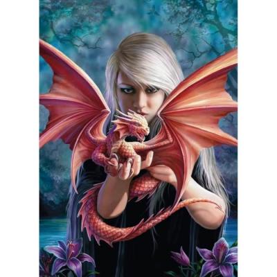  Clementoni Dragonkin Anne Stokes Puzzle 1000 Pieces Multicolore