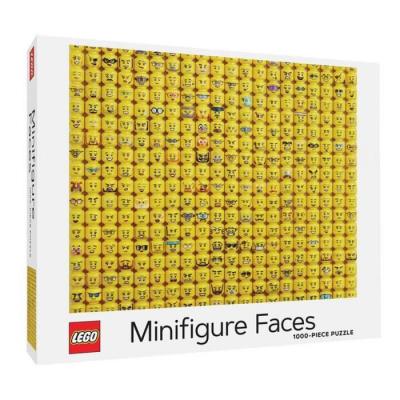 CHRONICLE BOOKS Puzzle de 1&nbsp;000&nbsp;pi&egrave;ces Visages de minifigurines