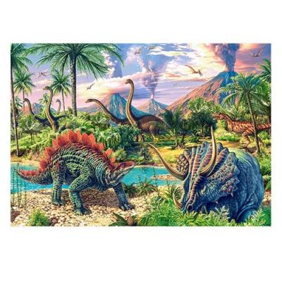 CASTORLAND  120 morceaux de dinosaure puzzle Volcanos