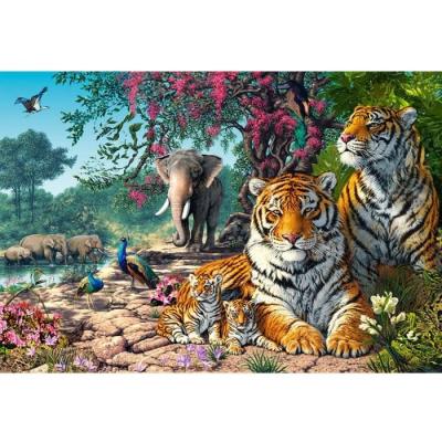 CASTORLAND Puzzle 3000 pi&egrave;ces : Sanctuaire du tigre Coloris Unique