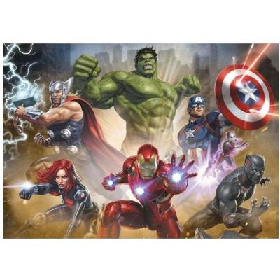 EDUCA Puzzle adulte avengers hulk iron man captain america black panthers thor - 1000 pieces -  collection super heroes 