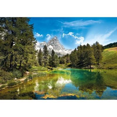 CLEMENTONI Puzzle adulte paysage d australie : le lac bleu - 1500 pieces -  