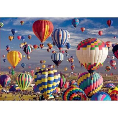EDUCA Puzzle adulte : vol en montgolfieres - 1500 pieces -  collection ballons dirigeables 