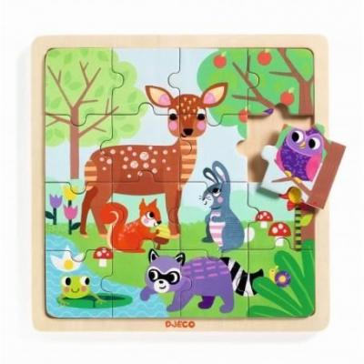DJECO  Puzzle embo&icirc;table, DJ01812, Multicolore