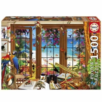 EDUCA Puzzle  Ventana del Observador de Aves 1500 Pieces