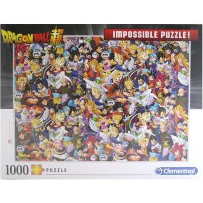 CLEMENTONI Puzzle impossible adulte dragon ball z - 1000 pieces - collection manga - piccolo - krilin - sangoku 