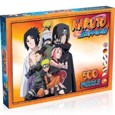 WINNING MOVES Puzzle - Naruto Shippuden - Ninjas De Konoha 500 Pi&egrave;ces