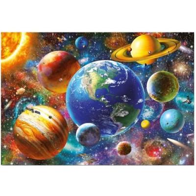 EDUCA Puzzle planetes et systeme solaire - 500 pieces -  collection univers 