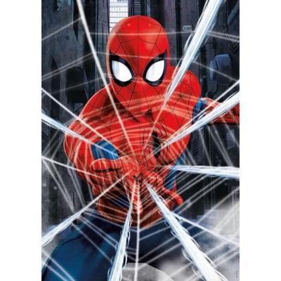 EDUCA Puzzle spiderman attaque toile d arraignee - 500 pieces - puzzle  : collection super heros spider-man 