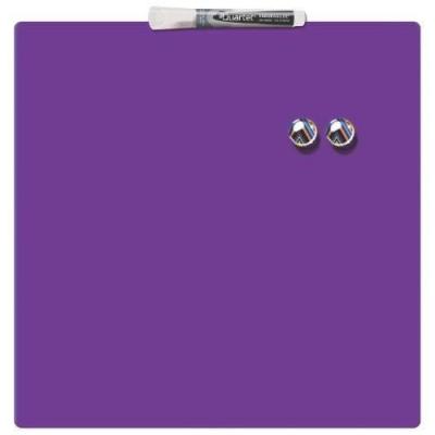 NOBO Quartet tableau magn&eacute;tique carr&eacute;, violet, 360x360 mm  1903897