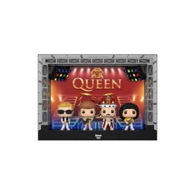 FUNKO Queen - Pack 4 Figurines Pop! Deluxe Wembley Stadium