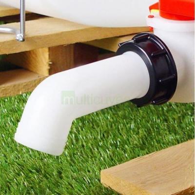 MULTICUVES Raccord S60X6 cuve eau 1000L - Prolongateur Diam&egrave;tre 40 mm